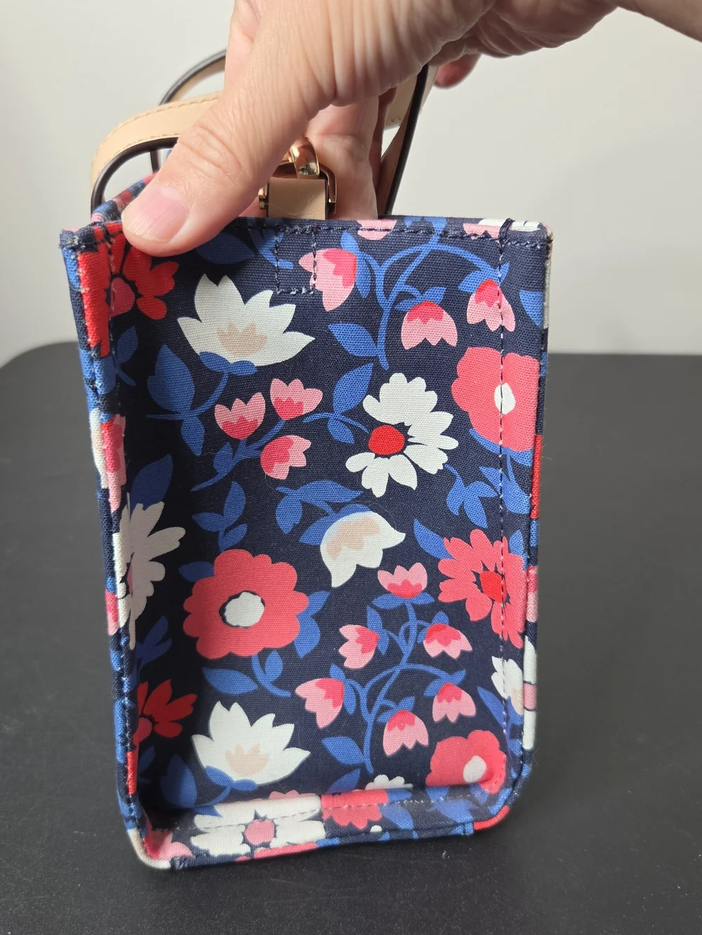 Kate Spade 25th Anniversary Sam Washington Square Small Floral Fabric Tote